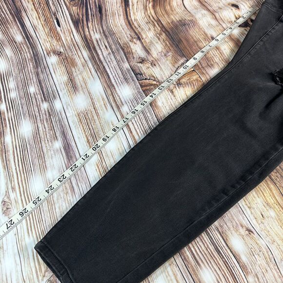 Lane Bryant FLEX High Rise Skinny Womens Size 16 Black Jeans Denim Pants 35x27 - Picture 8 of 10